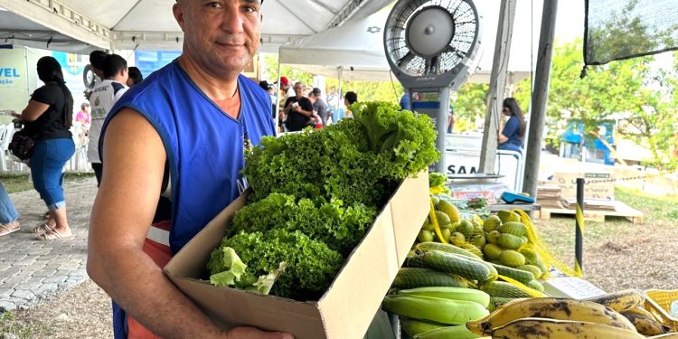 Agricultura familiar ganha espaço em feiras realizadas pela ADS na capital