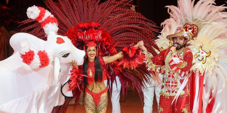 Garantido encerra apresentações no Festival de Parintins 2026 com homenagem à cultura amazônica e despedida de Isabelle Nogueira
