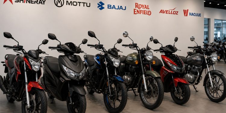 Marcas chinesas e indianas ampliam participação e já representam quase 17% das vendas de motos no Brasil