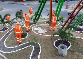Igarapé do Passarinho ganha monumento às aves e novo paisagismo em Manaus