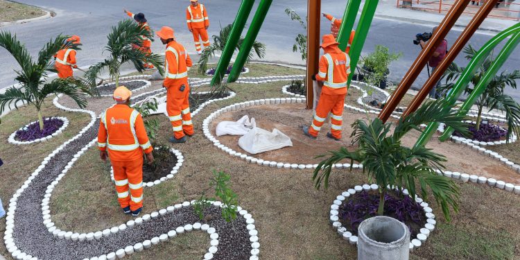 Igarapé do Passarinho ganha monumento às aves e novo paisagismo em Manaus