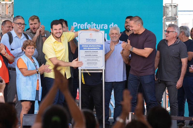  Feira do 40 é revitalizada e prefeito anuncia reforma de todas as feiras de Manaus até 2028