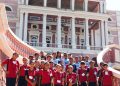 Educação e patrimônio: estudantes da rede municipal conhecem o Teatro Amazonas após reconhecimento como Patrimônio Mundial da Unesco