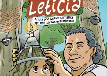 História em quadrinhos destaca luta das populações extrativistas pela justiça climática e defesa dos territórios