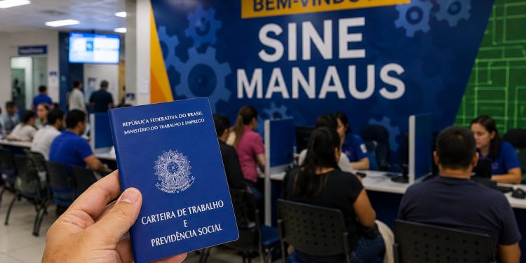 Sine Manaus abre 753 vagas de emprego em diversas áreas nesta quarta-feira