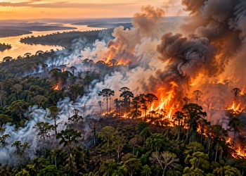 Incêndios no Amazonas resultam de ação humana, diz ministro