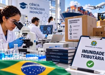 Importações para pesquisa pública terão imunidade tributária